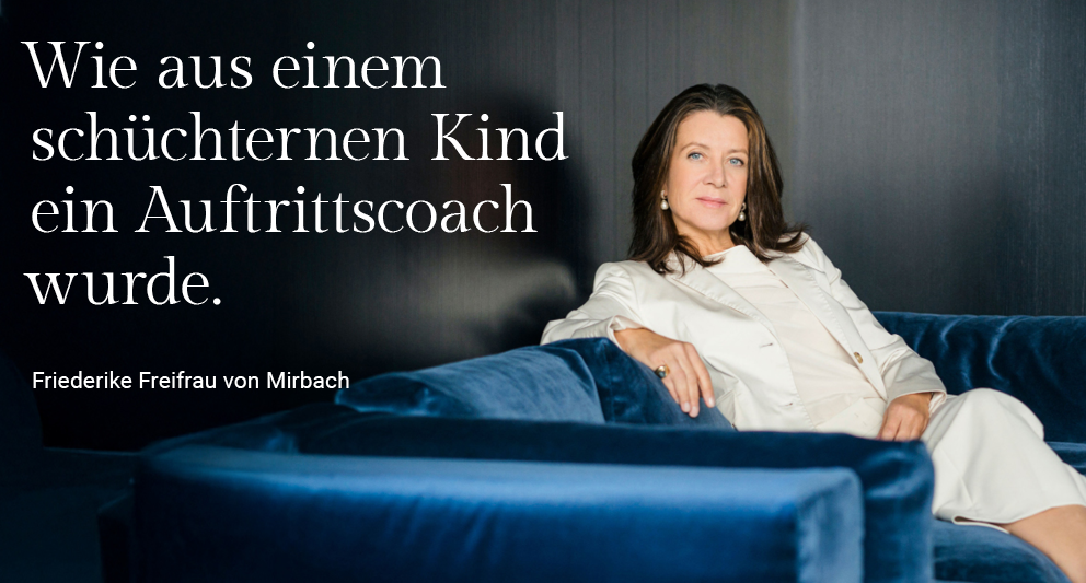 Zitat zur Verbindung von Botschaft und Wirkung – Rhetorik Coaching für Führungskräfte von Friederike von Mirbach