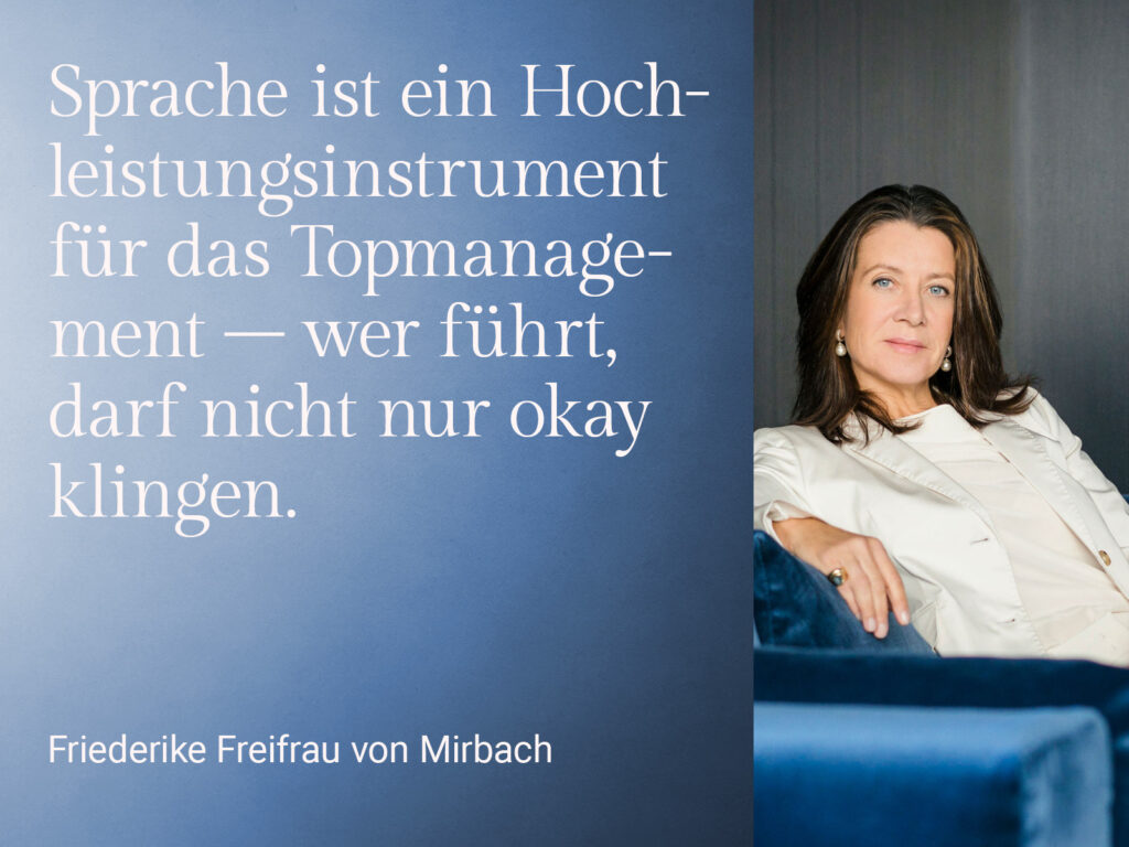 Rhetorik im Top-Management. Sprache als Führungsinstrument für CEOs und Top-Entscheider.