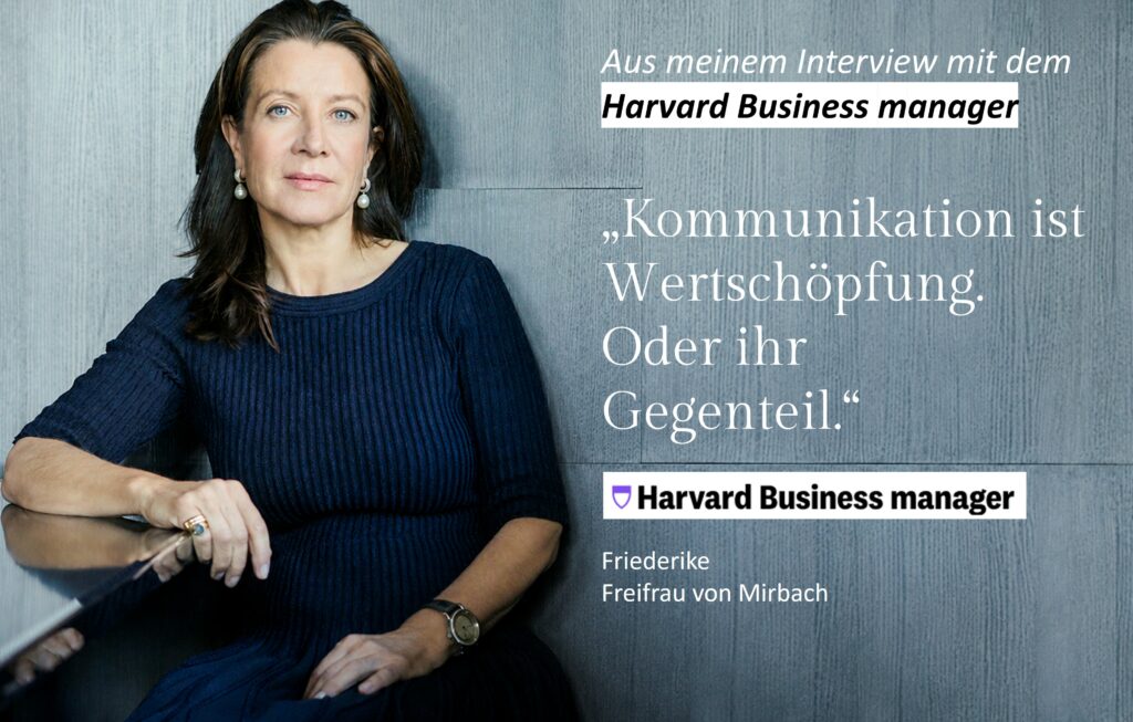 Friederike von Mirbach Harvard Business manager